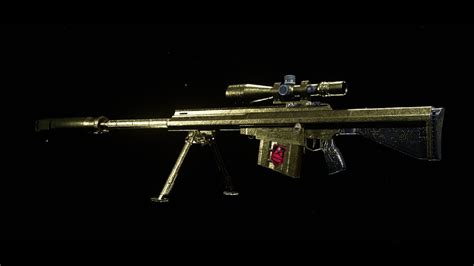 GOLD Rytec AMR with Gun Sound Audio | Season 4 Sniper Rifle | Complete Attachments - YouTube