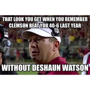 Clemson football Memes