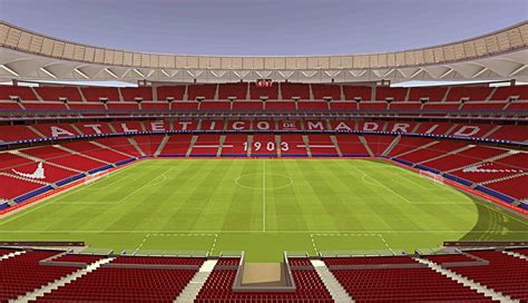 Club Atlético de Madrid · Web oficial - This is how the spectacular stands of the Wanda ...