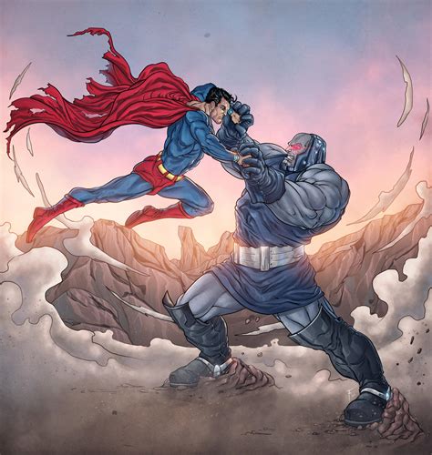 Superman VS Darkseid by Mariano1990 on DeviantArt