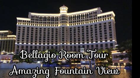 Bellagio Fountain View Room Tour - Fall 2020 - Million Dollar View ...