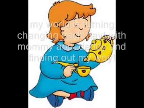 caillou theme song lyrics - YouTube