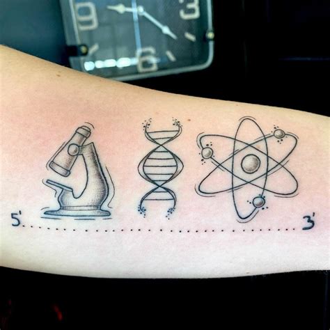 101 Best Atom Tattoo Ideas You'll Have To See To Believe!