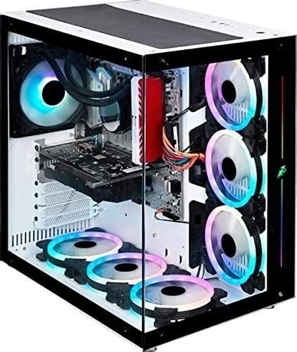 1st Player Tempered Glass ATX Gaming Case - Black