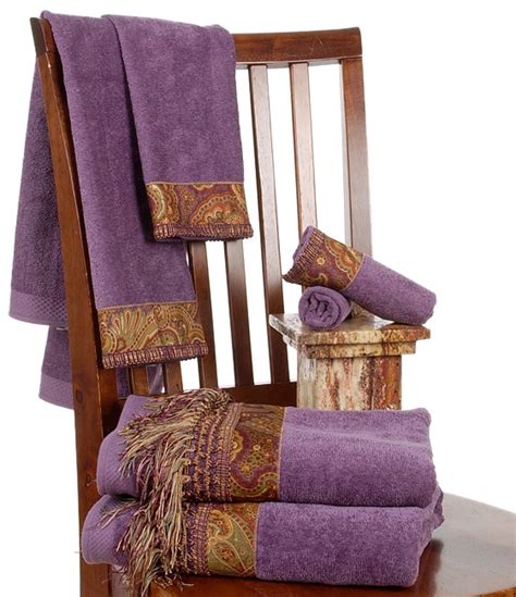 Bohemian Purple Towels (Set of 6) - Overstock™ Shopping - Top Rated Avanti Bath Towels