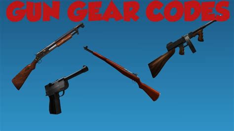 Roblox Gun Gear