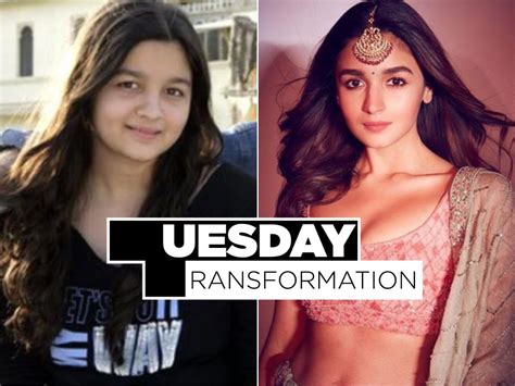 Transformation Tuesday: These before-and-after photos of Alia Bhatt are ...