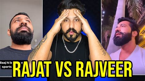 RAJAT DALAL VS RAJVEER FITNESS | HINDUSTANI BHAU | CONTROVERSY - YouTube