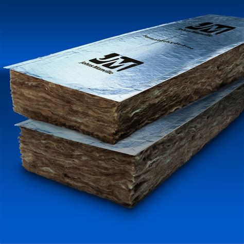 Johns Manville R-19 144-sq ft Faced Fiberglass Batt Insulation (24-in W x 96-in L) in the Batt ...