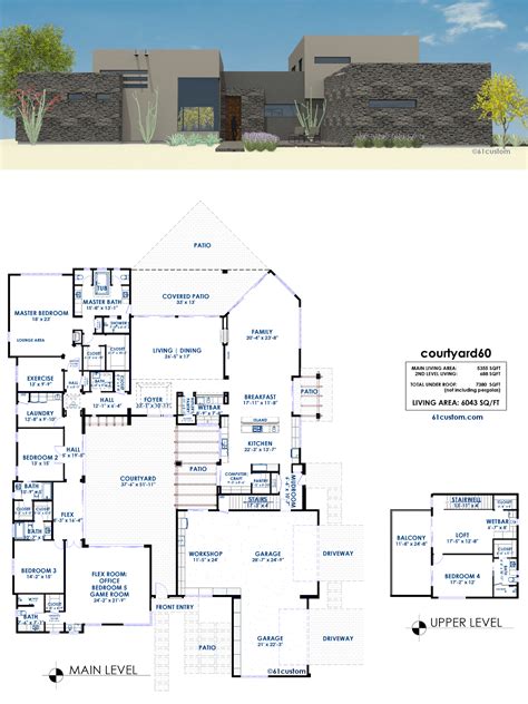 Huge Modern Mansion Floor Plans | Viewfloor.co