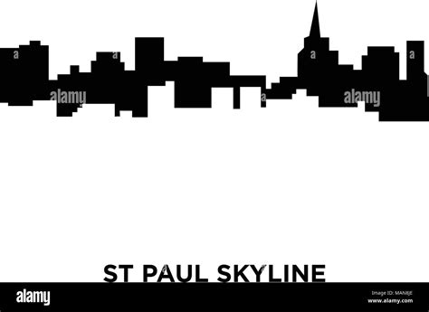 st paul skyline on white background, vector illustration Stock Vector Image & Art - Alamy