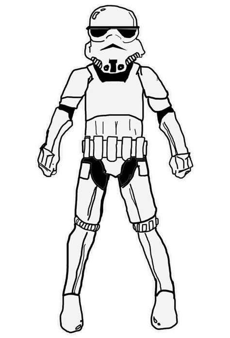 Stormtrooper Coloring Pages - Free Printable Coloring Pages for Kids