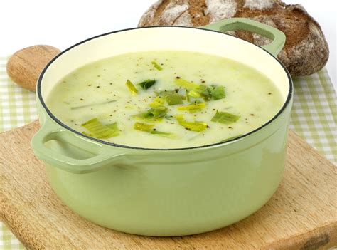 Potato Leek Soup Slow Cooker | Soupe poireaux, Cuisine et boissons ...