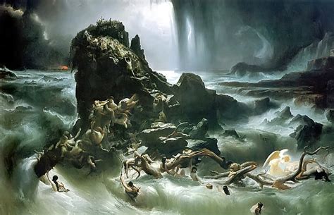 NOAH, the ARK and the FLOOD: paintings of the Bible story