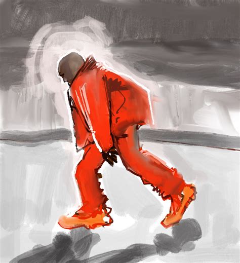 TechnoDrome! (Kanye West portrait red donda outfit)