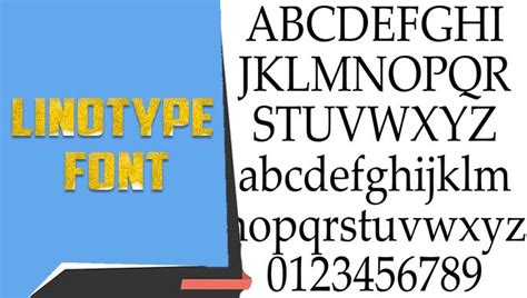 Linotype Font - A Creative Way To Express Yourself