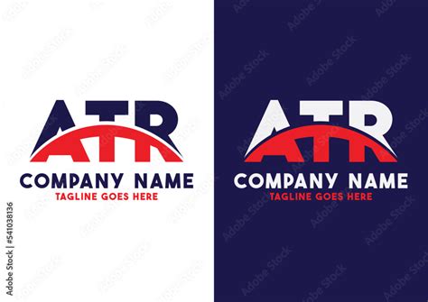 Letter ATR logo design vector template, ATR logo Stock Vector | Adobe Stock