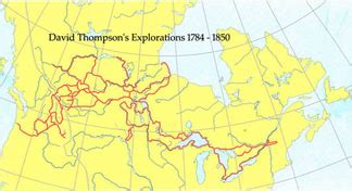 David Thompson’s Canadian West & east & the MÃ©tis middle ground today ...