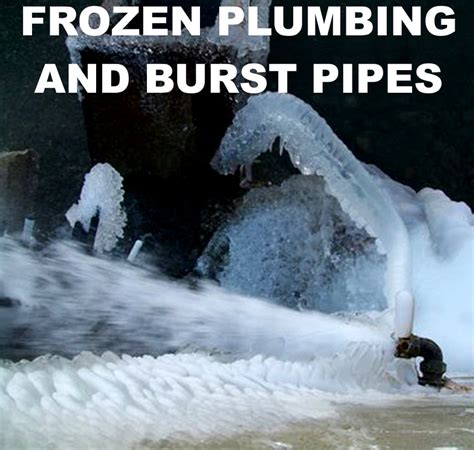 Frozen Pipes Become Burst Pipes: Protect Your Plumbing