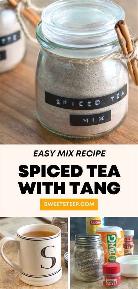 Spiced Tea with Tang Recipe | Spiced tea recipe with tang, Spiced tea ...