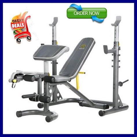 Gold's Gym XRS20 Olympic Weight Bench for sale online | eBay | Olympic weights, Golds gym, Plate ...