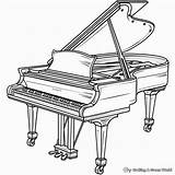 Piano Coloring Pages  Free & Printable sketch template