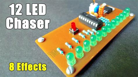 LED Chaser Circuit - Electronics Projects Hub