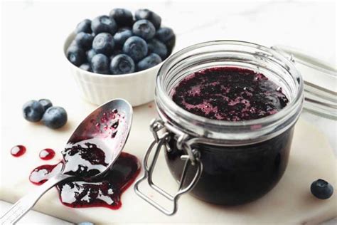 Blueberry Puree - Corrie Cooks