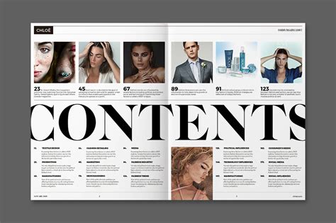 Fashion Magazine Template InDesign - ksioks