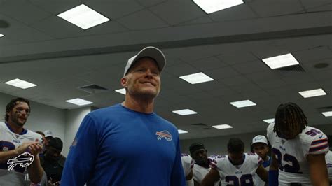 Watch: Head Coach Sean McDermott's Post Game Speech