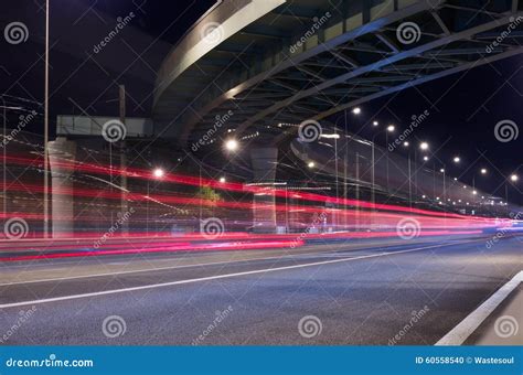 Motorway and elevated road stock photo. Image of infrastructure - 60558540