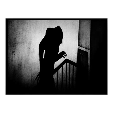 Vintage Nosferatu Shadow Scene Poster | Zazzle | Shadow, Nosferatu, Scene