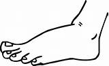 Feet Clip Art Black And White Sketch Coloring Page sketch template