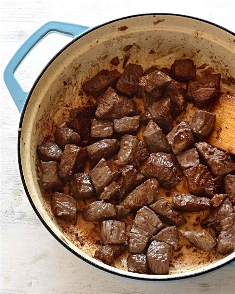 Braised Beef Cubes with Garlic - Cook Like Czechs