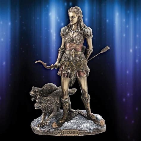 Skadi Norse Goddess Statue | Norse goddess, Goddess statue, Norse