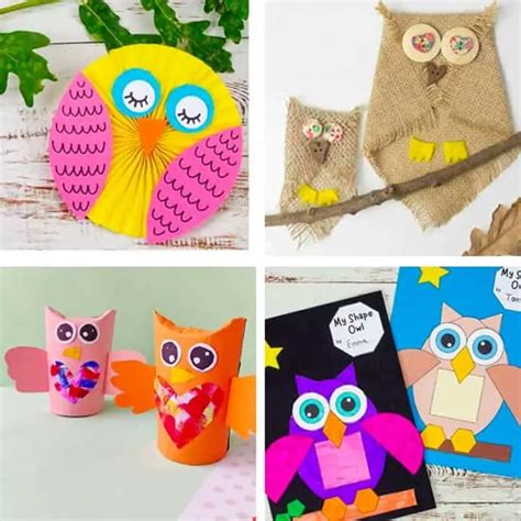 Cute Owl Crafts For Kids - Kids Craft Room