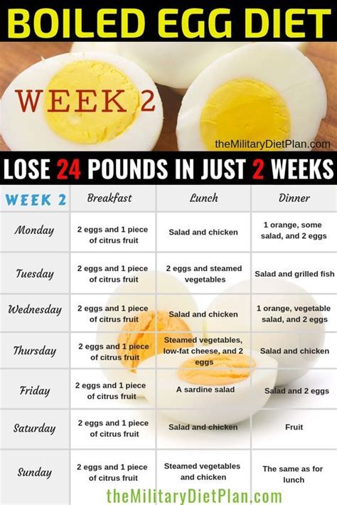 Boiled Egg Diet To Lose 24 pounds in 2 Weeks - WEEK 2 | Egg diet, Egg diet plan, Boiled egg diet ...