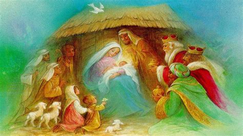 Christmas Nativity Backgrounds ·① WallpaperTag