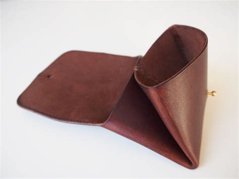 Origami Wallet - Smooth Leather / Brown – abokika