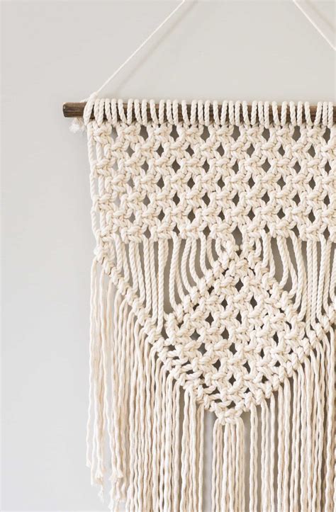 Macrame Wall Hanging Patterns Easy