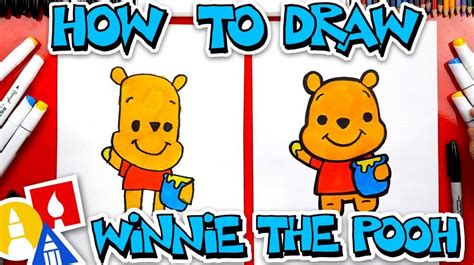 How To Draw Winnie The Pooh in 2021 | Art for kids hub, Winnie the pooh, Drawings