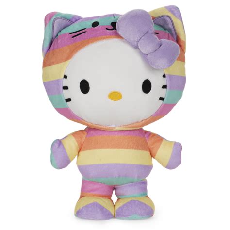 Gund ENS-6056144-C Hello Kitty Rainbow Kitty 9.5 Inch Plush - Walmart.com