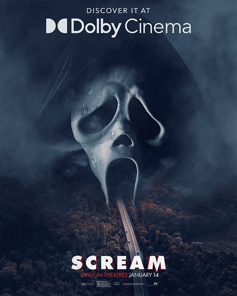 ‘Scream’ (2022) libera póster oficial versión Dolby Cinema – Cine3.com