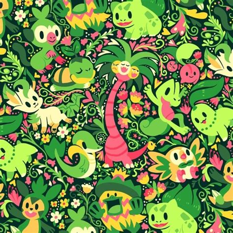 Grass Pokemon Wallpaper