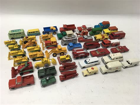 A collection of 235 unboxed Matchbox 1-75 series models from the early 60 s onwards together with