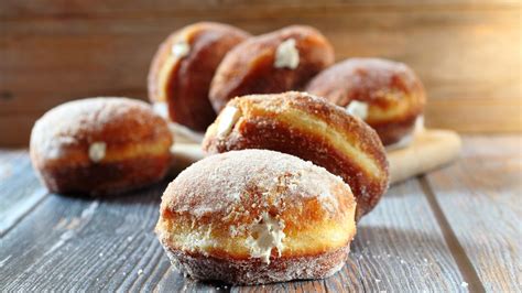 Vanilla Cream-Filled Doughnuts recipe from Pillsbury.com