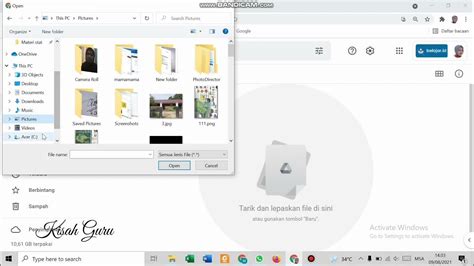 Simpan file aman rapi di drive dangan akun belajar id - YouTube