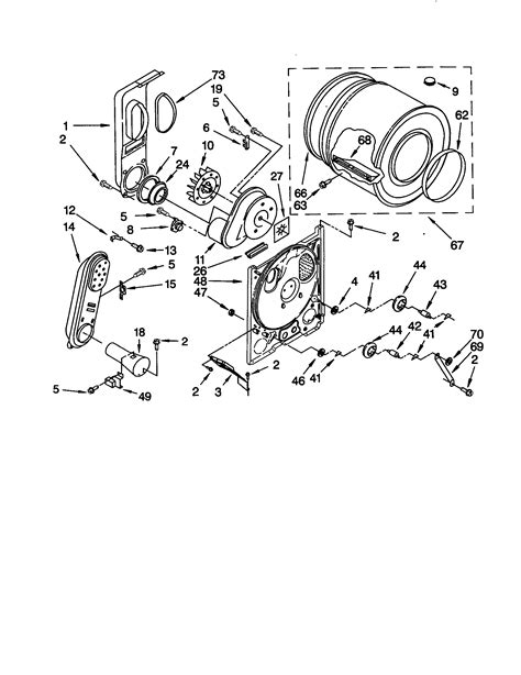 Whirlpool Parts: Whirlpool Dryer Parts Diagram