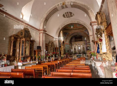 Interior of the Precious Blood of Christ Church or Preciosa Sangre de ...