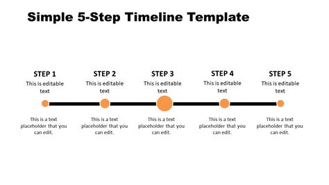 Free Simple Timeline Template for PowerPoint